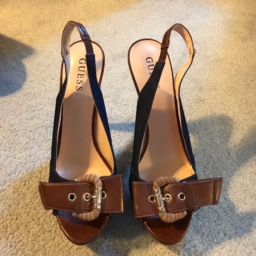 “Guess” heels